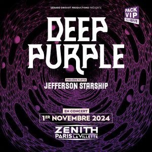 Deep Purple en concert au Zénith de Paris en 2024