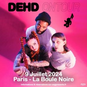 Dehd en concert à La Boule Noire en juillet 2024