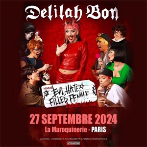 Delilah Bon en concert à la Maroquinerie en septembre 2024