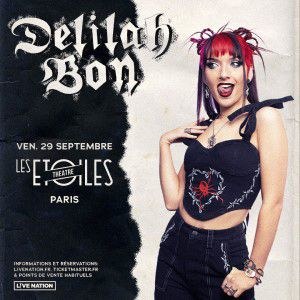 Delilah Bon en concert Les Étoiles en septembre 2023