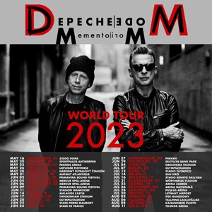 Depeche Mode en concert au Stade de France en juin 2023