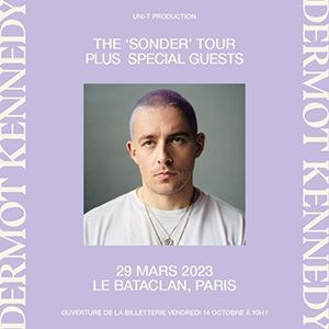 Dermot Kennedy en concert au Bataclan en mars 2023