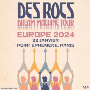 Des Rocs en concert au Point Ephemere en janvier 2024