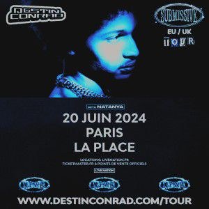 Destin Conrad en concert à La Place en juin 2024