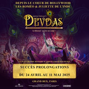 Devdas - Le Musical au Grand Rex en 2025