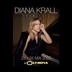 Diana Krall en concert à L'Olympia en mai 2023