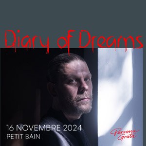 Diary Of Dreams en concert au Petit Bain en 2024