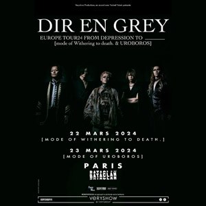 Dir En Grey en concert au Bataclan mars 2024