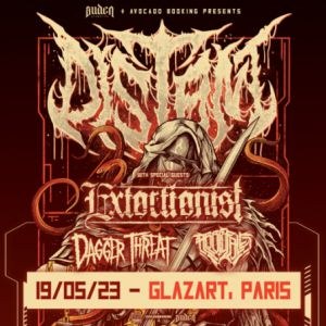 Distant en concert au Glazart en mai 2023