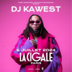 Dj Kawest en concert à La Cigale en juillet 2024