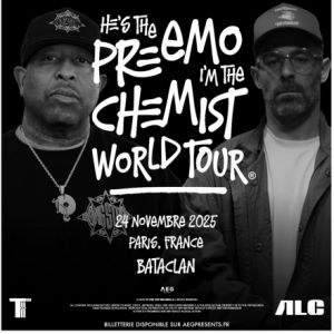 Dj Premier X The Alchemist en concert Le Bataclan le 24 novembre 2025
