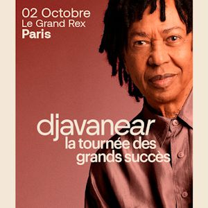 Djavan en concert Le Grand Rex en octobre 2026