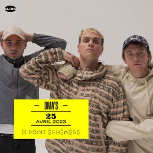 DMA'S en concert au Point Ephemere en avril 2023