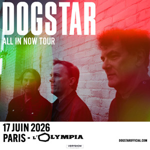 Dogstar en concert L'Olympia en juin 2026