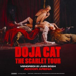Doja Cat en concert à l'Accor Arena en juin 2024