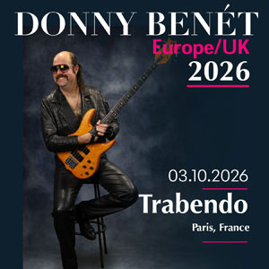 Donny Benét Concert Le Trabendo Paris 2026