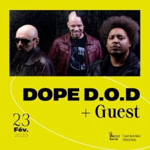 Dope D.O.D. en concert au Petit Bain en 2023