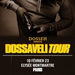Dosseh en concert à l'Elysée Montmartre en février 2023