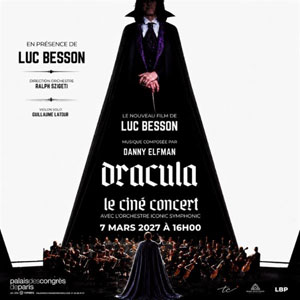Dracula en ciné-concert Palais des Congres Paris 2027