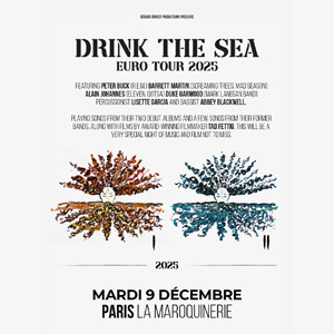 Drink The Sea en concert La Maroquinerie le 9 décembre 2025