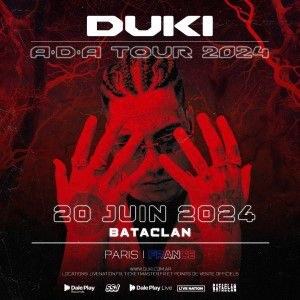 Duki en concert au Bataclan en juin 2024