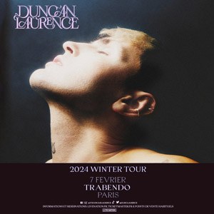 Duncan Laurence concert au Trabendo le 7 février 2024