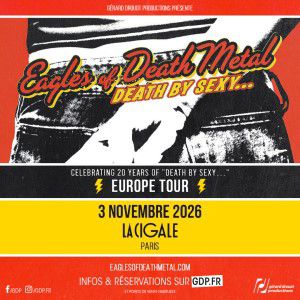 Eagles Of Death Metal Concert à La Cigale Paris 2026