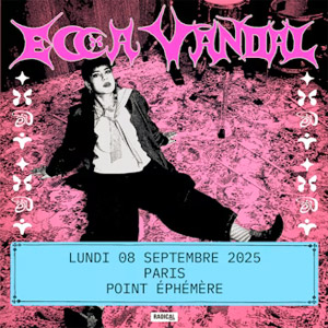 Ecca Vandal Paris - Point Ephemere, le 08 septembre 2025