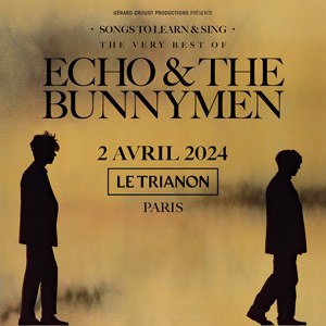 Echo & The Bunnymen en concert au Trianon en 2024