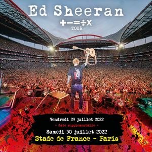 Ed Sheeran en concert au Stade de France en juillet 2022
