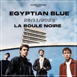 Egyptian Blue en concert à La Boule Noire en novembre 2023