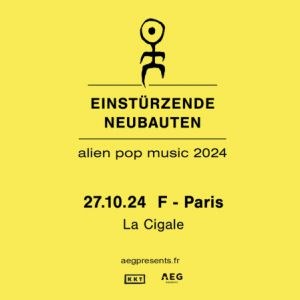 Einsturzende Neubauten en concert à La Cigale en 2024