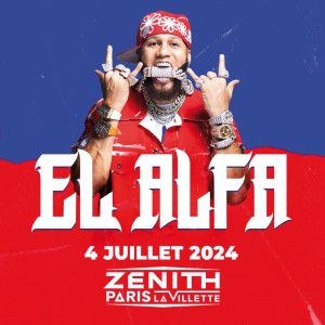 El Alfa en concert au Zénith de Paris en juillet 2024