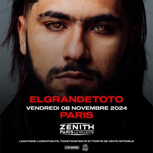 ElGrandeToto en concert au Zénith Paris en 2024