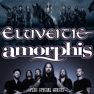 Eluveitie x Amorphis en concert à L'Olympia en novembre 2022