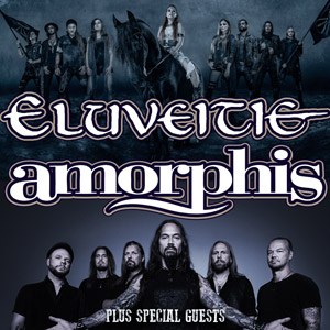 Eluveitie x Amorphis en concert à L'Olympia en novembre 2022