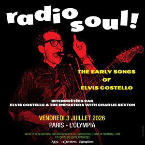 Elvis Costello & The Imposters Concert L'Olympia Paris 2026