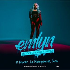 Emlyn en concert à La Maroquinerie en février 2024