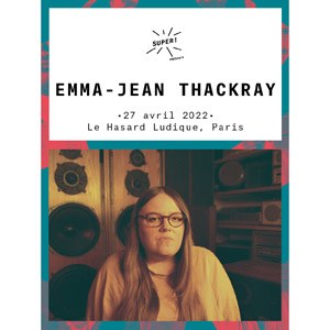 Billets Emma-Jean Thackray Le Hasard Ludique - Paris le 27/04/2022