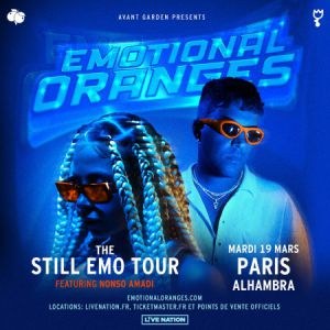 Emotional Oranges en concert à l'Alhambra en mars 2024