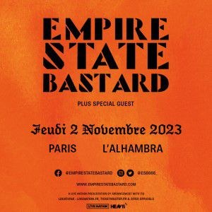 Empire State Bastard en concert à Alhambra le 2 novembre 2023