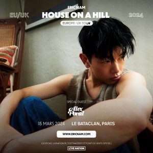 Eric Nam en concert au Bataclan le 15 mars 2024