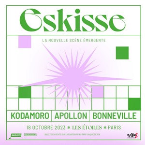 Eskisse : Kodamoro, Apolon et Bonneville au théâtre Les Étoiles