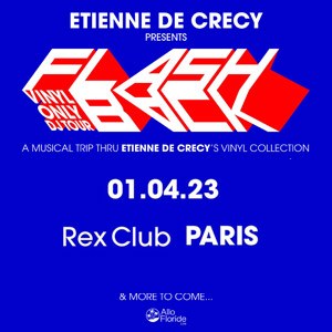 Etienne de Crécy en concert au Rex Club en avril 2023