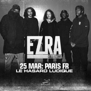 Ezra Collective en concert au Hasard Ludique en mars 2022