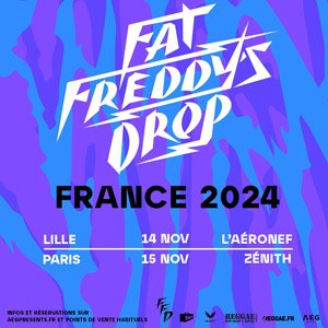 Fat Freddy's Drop en concert au Zénith de Paris en 2024