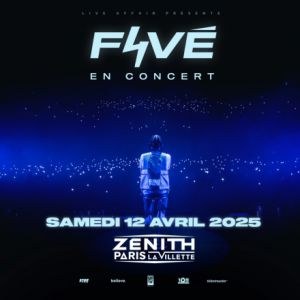 Favé en concert au Zénith de Paris en avril 2025