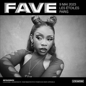 Fave en concert Les Étoiles en mai 2023