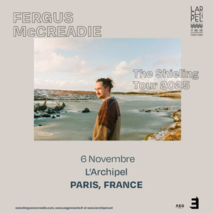 Fergus Mccreadie en concert L'Archipel le 6 novembre 2025