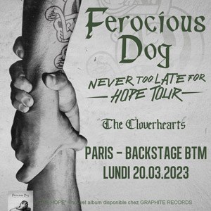 Ferocious Dog en concert au Backstage By the Mill en 2023